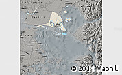 Shaded Relief Map of Calbuco (Is.), darken, semi-desaturated