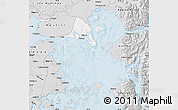 Silver Style Map of Calbuco (Is.)