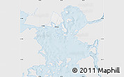 Silver Style Map of Calbuco (Is.), single color outside