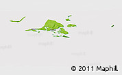 Physical Panoramic Map of Calbuco (Is.), cropped outside