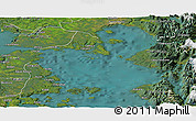 Satellite Panoramic Map of Calbuco (Is.)