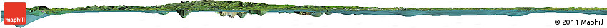 Satellite Horizon Map of Maullin Satellite Horizon Map of Maullin