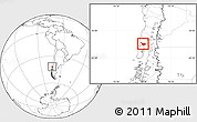 Blank Location Map of Maullin