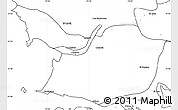 Blank Simple Map of Maullin