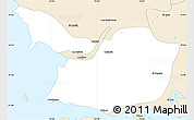 Classic Style Simple Map of Maullin