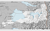 Gray Map of Puerto Varas