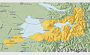 Savanna Style Map of Puerto Varas