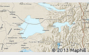 Shaded Relief Map of Puerto Varas