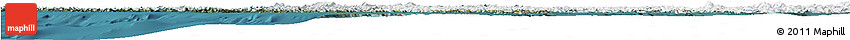 Satellite Horizon Map of Punta Arenas (Is.)