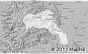 Gray 3D Map of Angol