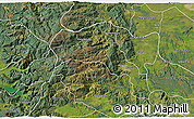 Satellite 3D Map of Angol