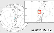 Blank Location Map of Angol