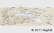 Classic Style Panoramic Map of Angol