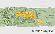 Savanna Style Panoramic Map of Angol