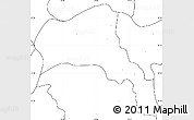 Blank Simple Map of Angol, no labels