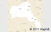 Classic Style Simple Map of Angol