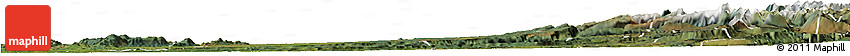 Satellite Horizon Map of Collipulli