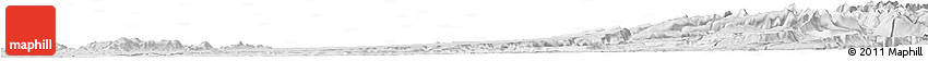 Silver Style Horizon Map of Collipulli