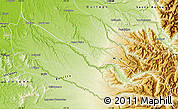Physical Map of Collipulli
