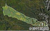 Satellite Map of Collipulli, darken