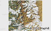 Satellite 3D Map of Lonquimay