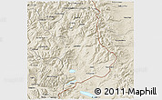 Shaded Relief 3D Map of Lonquimay