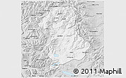 Silver Style 3D Map of Lonquimay