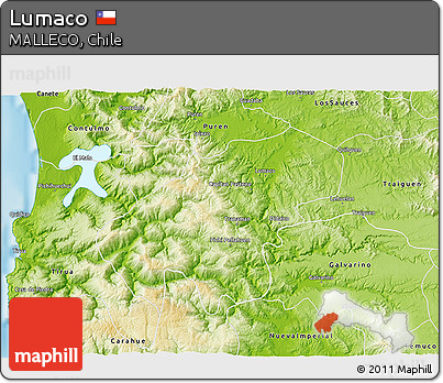 Physical 3D Map of Lumaco