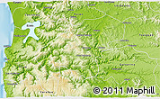 Physical 3D Map of Lumaco