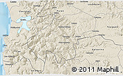 Shaded Relief 3D Map of Lumaco