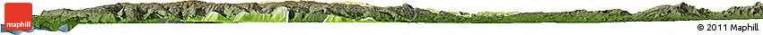 Physical Horizon Map of Lumaco, darken