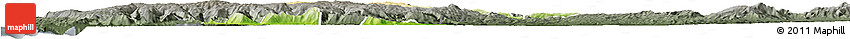 Physical Horizon Map of Lumaco, darken, semi-desaturated