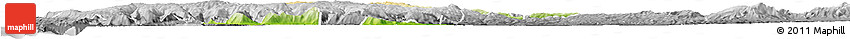 Physical Horizon Map of Lumaco, desaturated