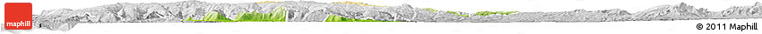 Physical Horizon Map of Lumaco, lighten, desaturated