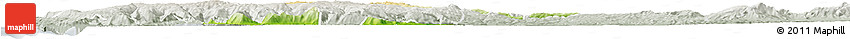 Physical Horizon Map of Lumaco, lighten, semi-desaturated