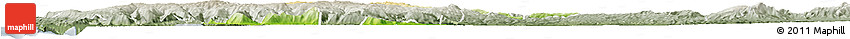 Physical Horizon Map of Lumaco, semi-desaturated