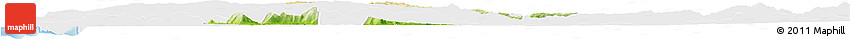 Physical Horizon Map of Lumaco, single color outside