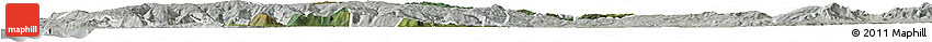Satellite Horizon Map of Lumaco, lighten, semi-desaturated