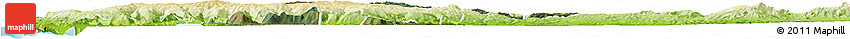 Satellite Horizon Map of Lumaco, physical outside
