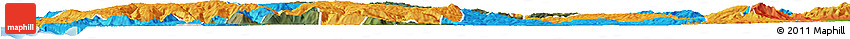Satellite Horizon Map of Lumaco, political outside