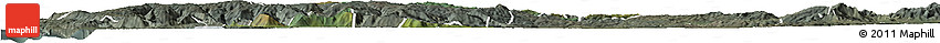 Satellite Horizon Map of Lumaco, semi-desaturated