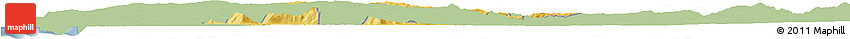Savanna Style Horizon Map of Lumaco, single color outside