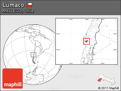 Blank Location Map of Lumaco