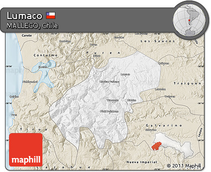 Classic Style Map of Lumaco