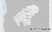 Gray Map of Lumaco, single color outside