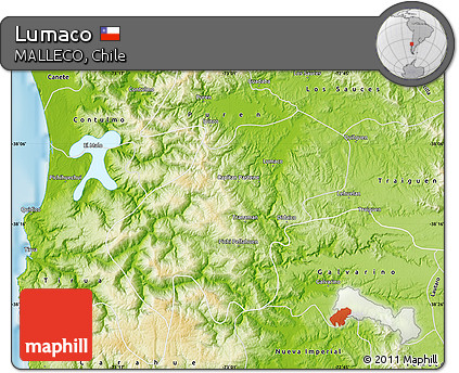 Physical Map of Lumaco