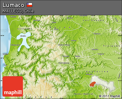 Physical Map of Lumaco