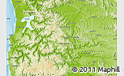 Physical Map of Lumaco