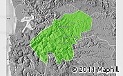 Political Map of Lumaco, desaturated