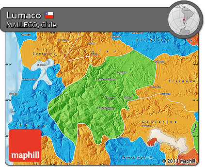 Political Map of Lumaco